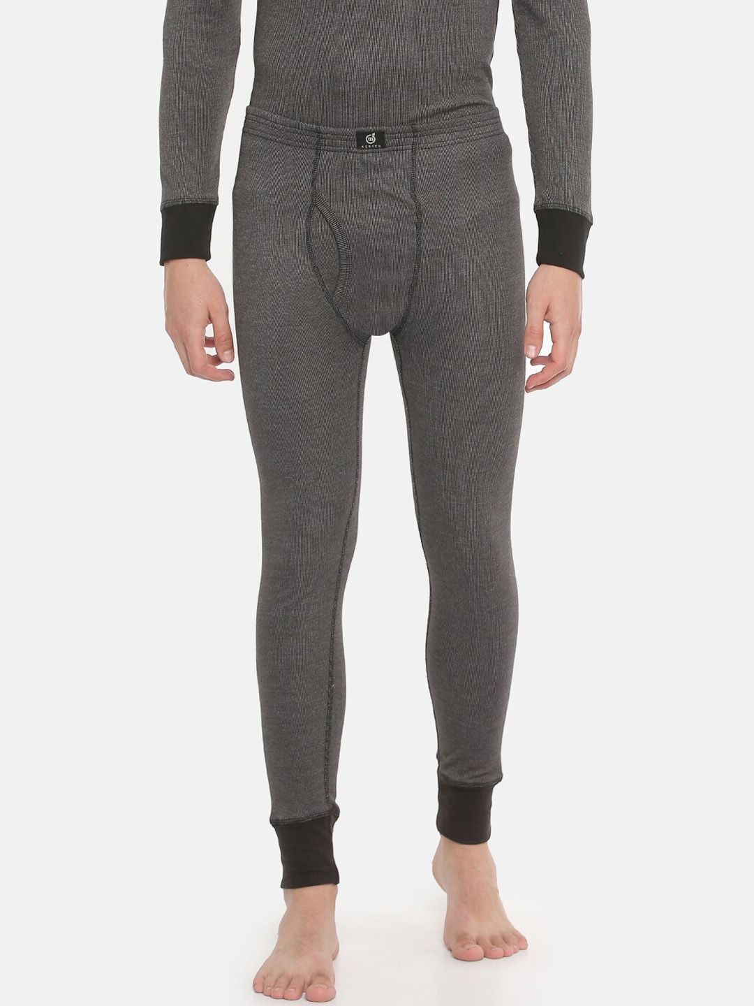 Macroman M-Series Men Mid-Rise Ultra Soft Thermal Bottoms