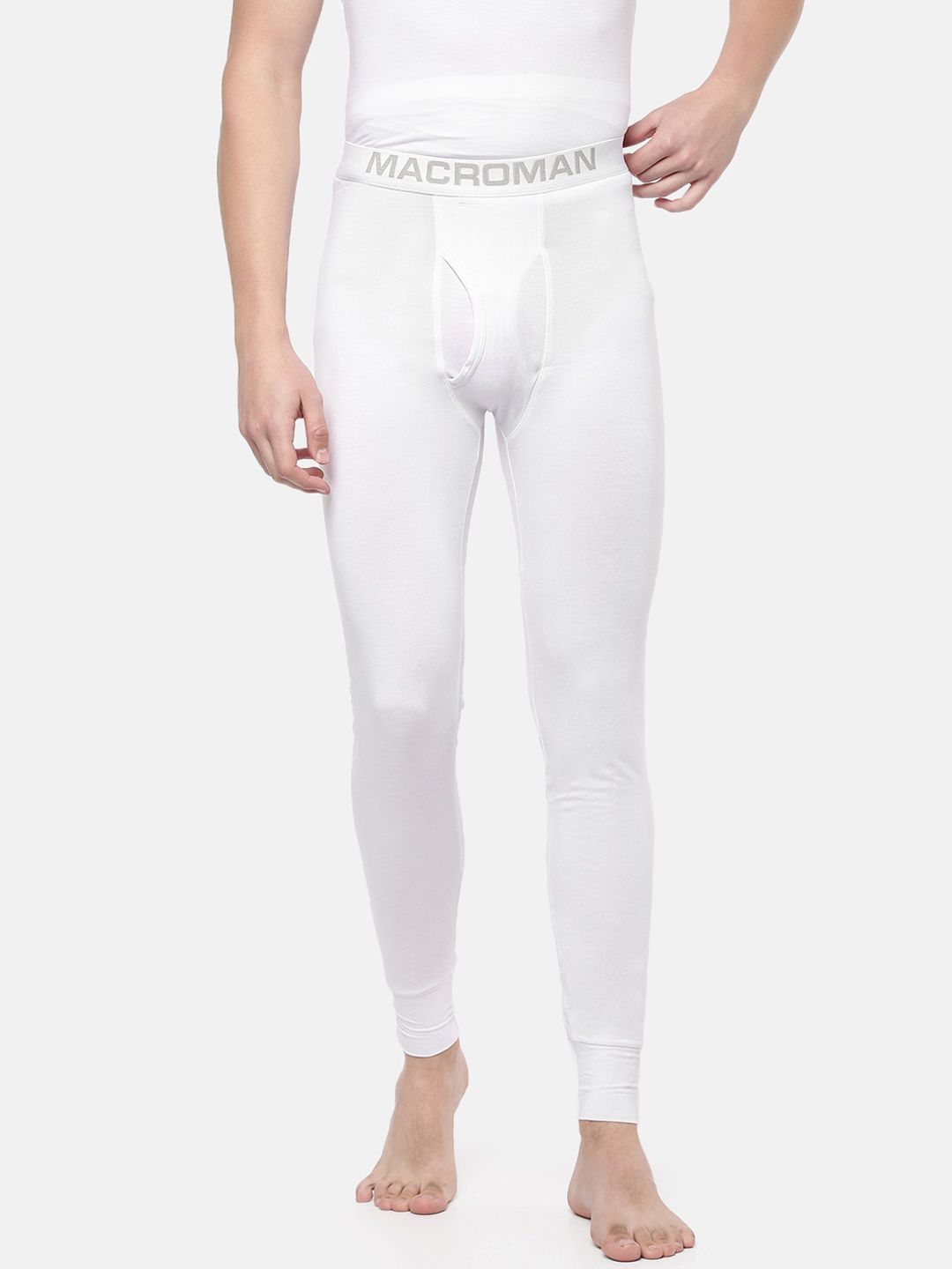 Macroman M-Series Men Mid-Rise Moisture Wicking Thermal Bottoms