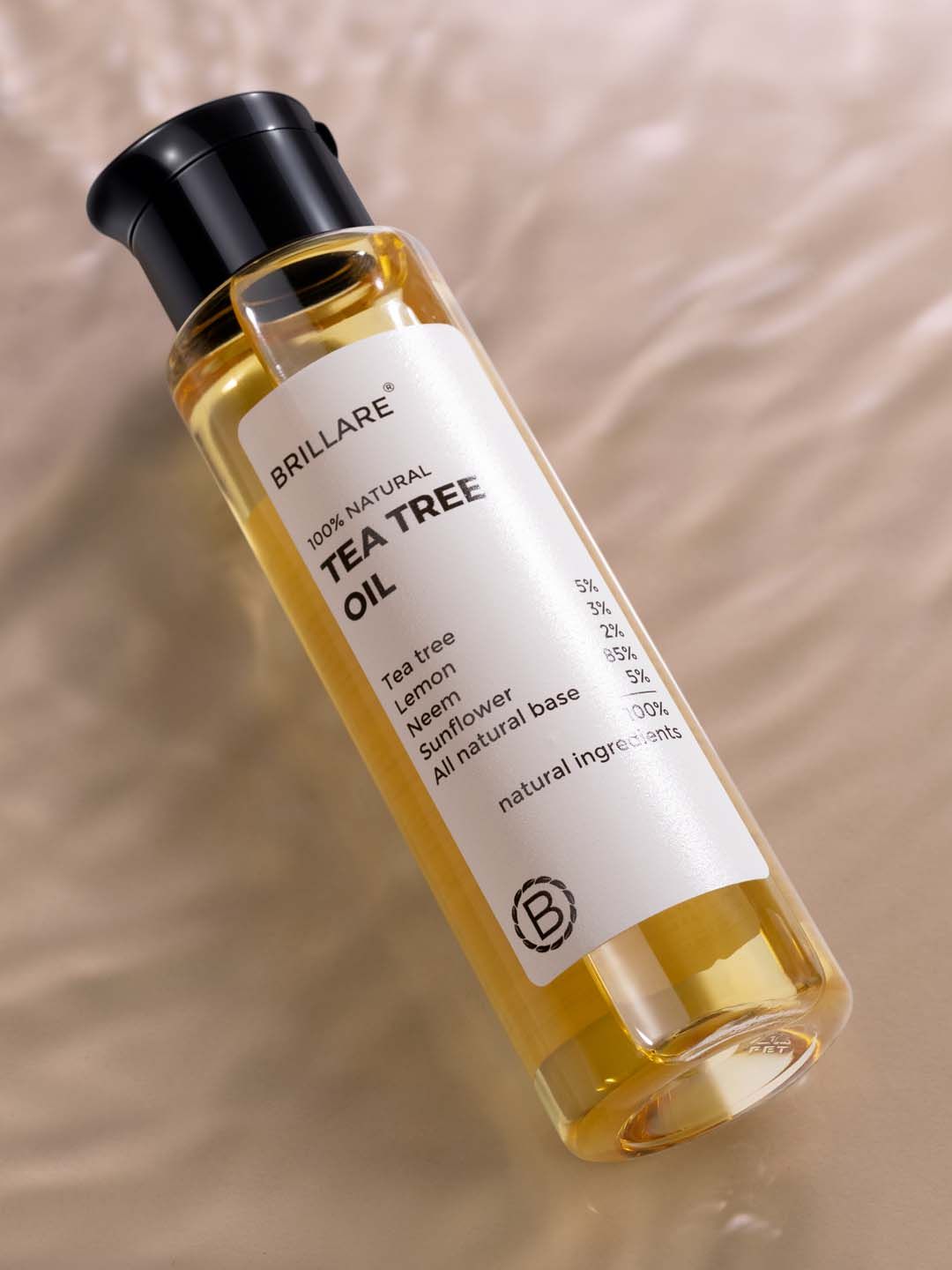 BRILLARE 100% Natural Tea Tree Oil - 100 ml