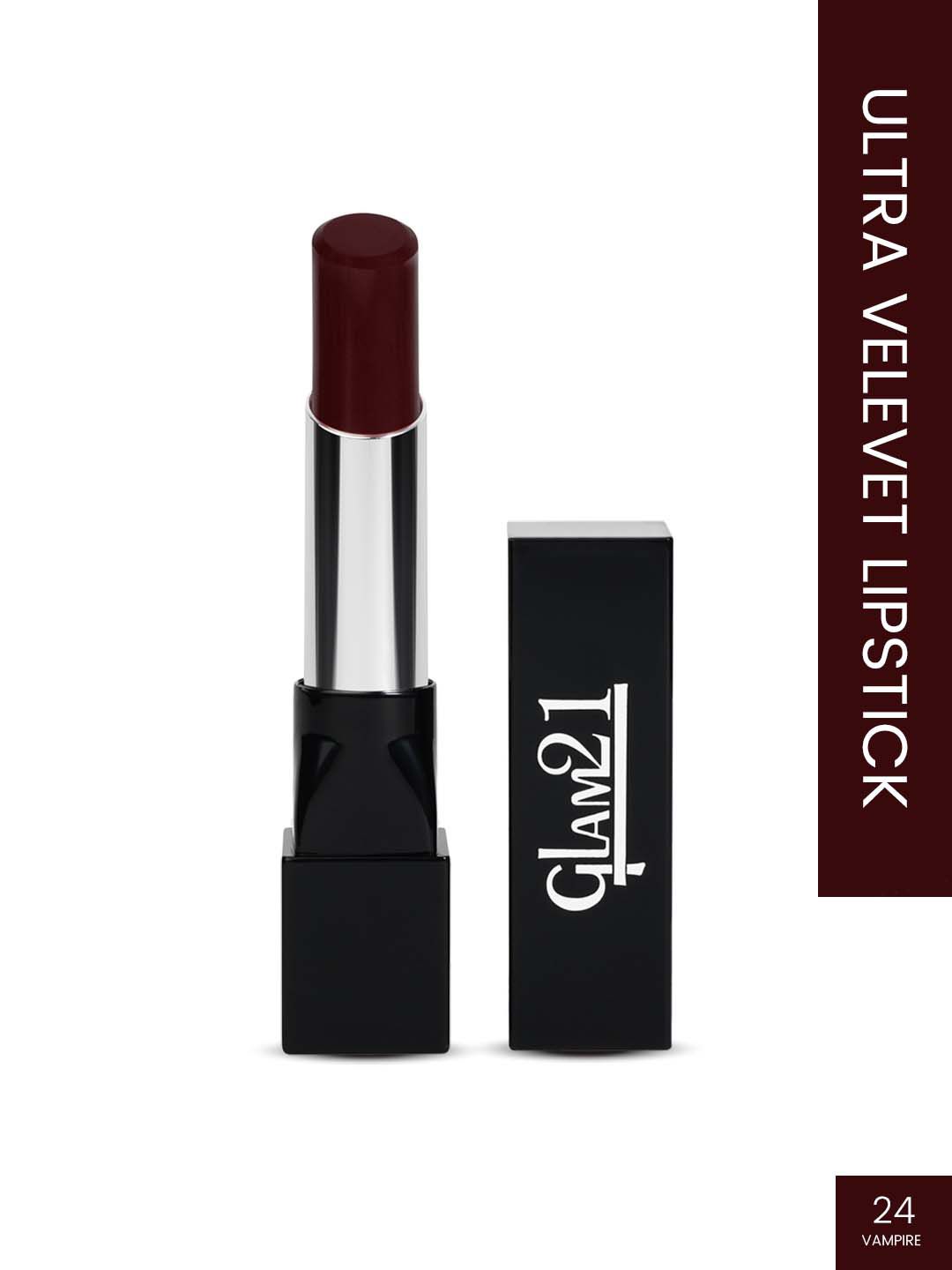 GLAM21 Long Lasting Stay On Lips Ultra Velvet Lipstick - Vampire 24