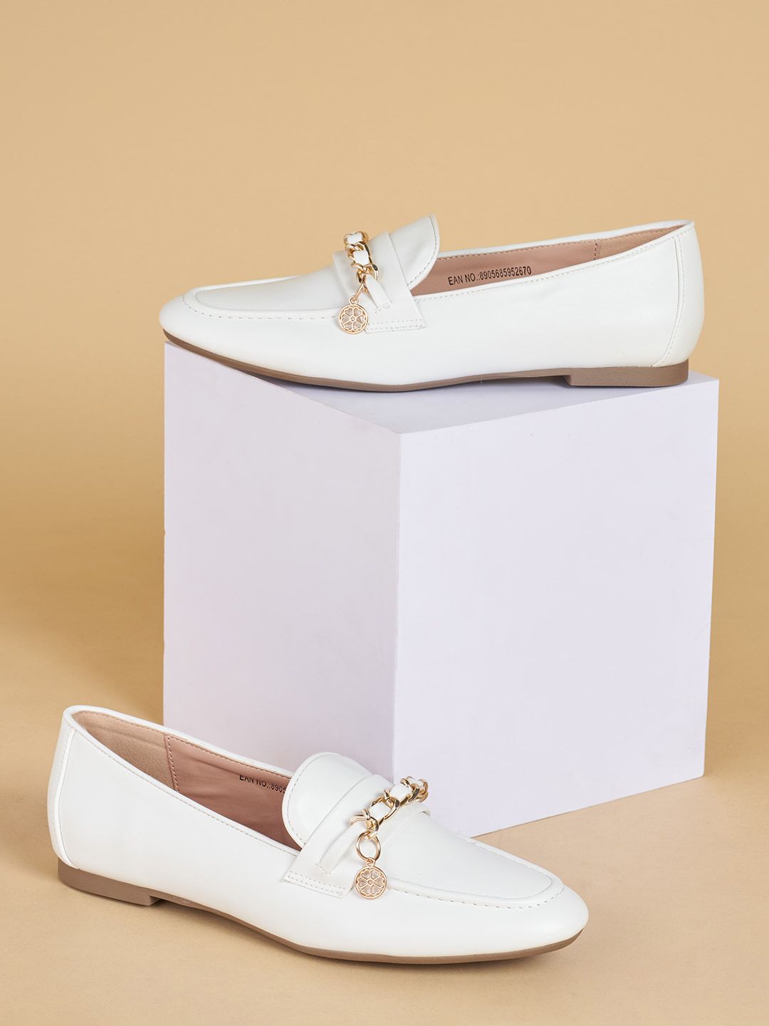 Forever Glam by Pantaloons Embellished Round Toe Ballerinas