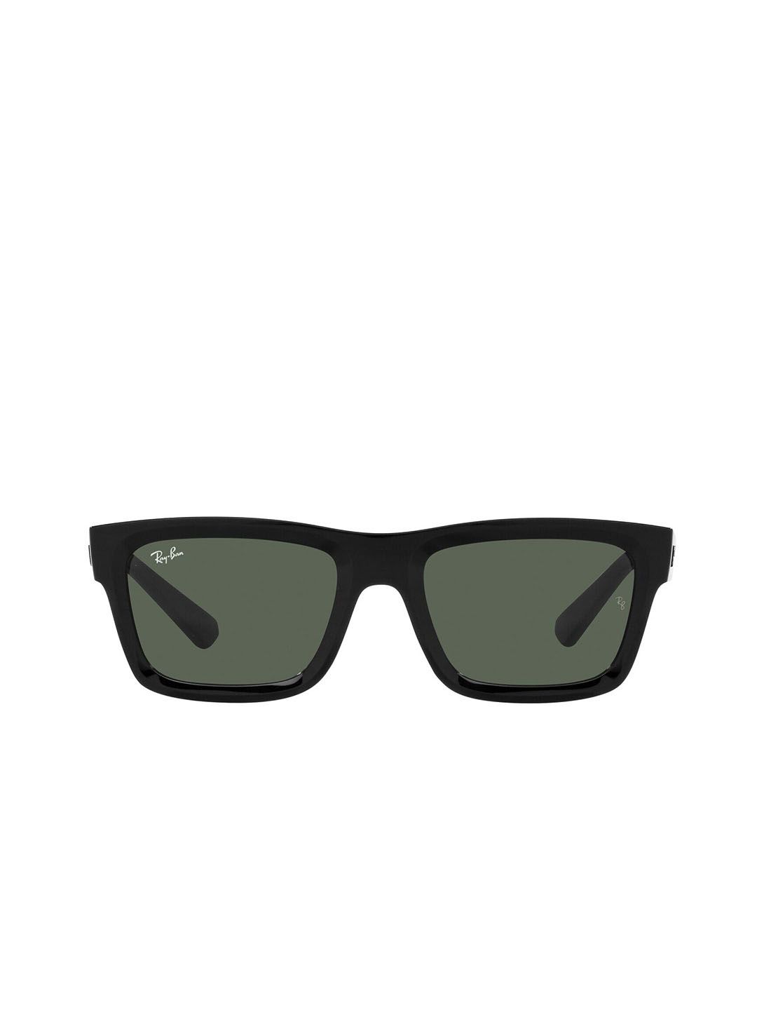 Ray-Ban Men UV Protected Green Lens Rectangle Sunglasses - 0RB439666777154