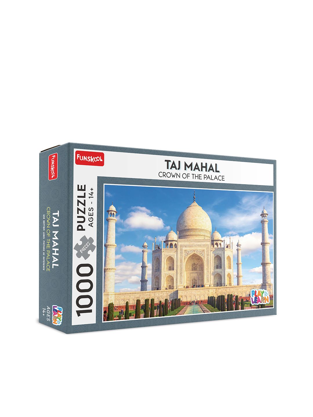 Funskool 1000-Pieces Taj Mahal Puzzle For Age 14+ Years