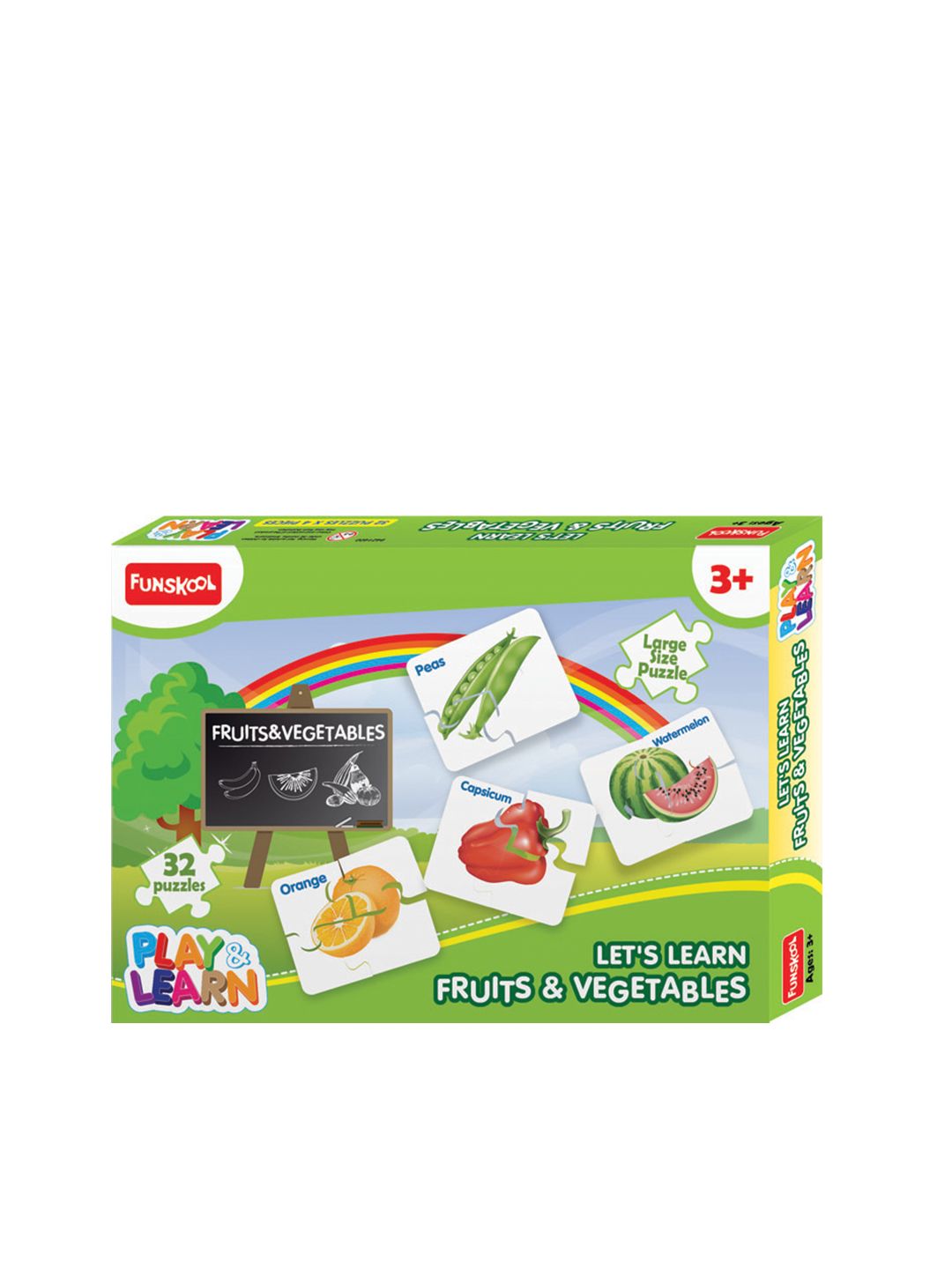 Funskool Fruits & Vegetables Puzzle