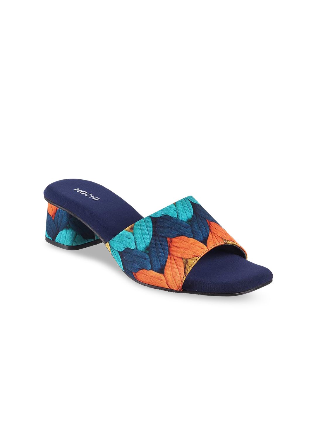 Mochi Mochi Printed Block Heels