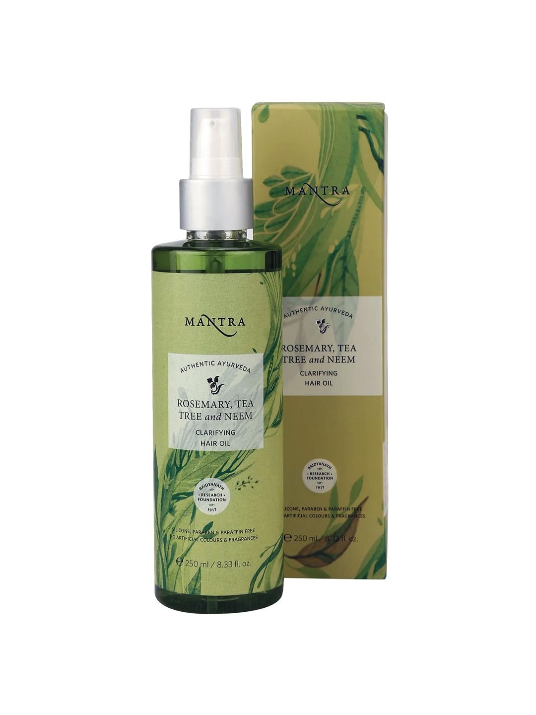 Mantra Herbal Rosemary Tea Tree & Neem Clarifying Hair Oil-250ml