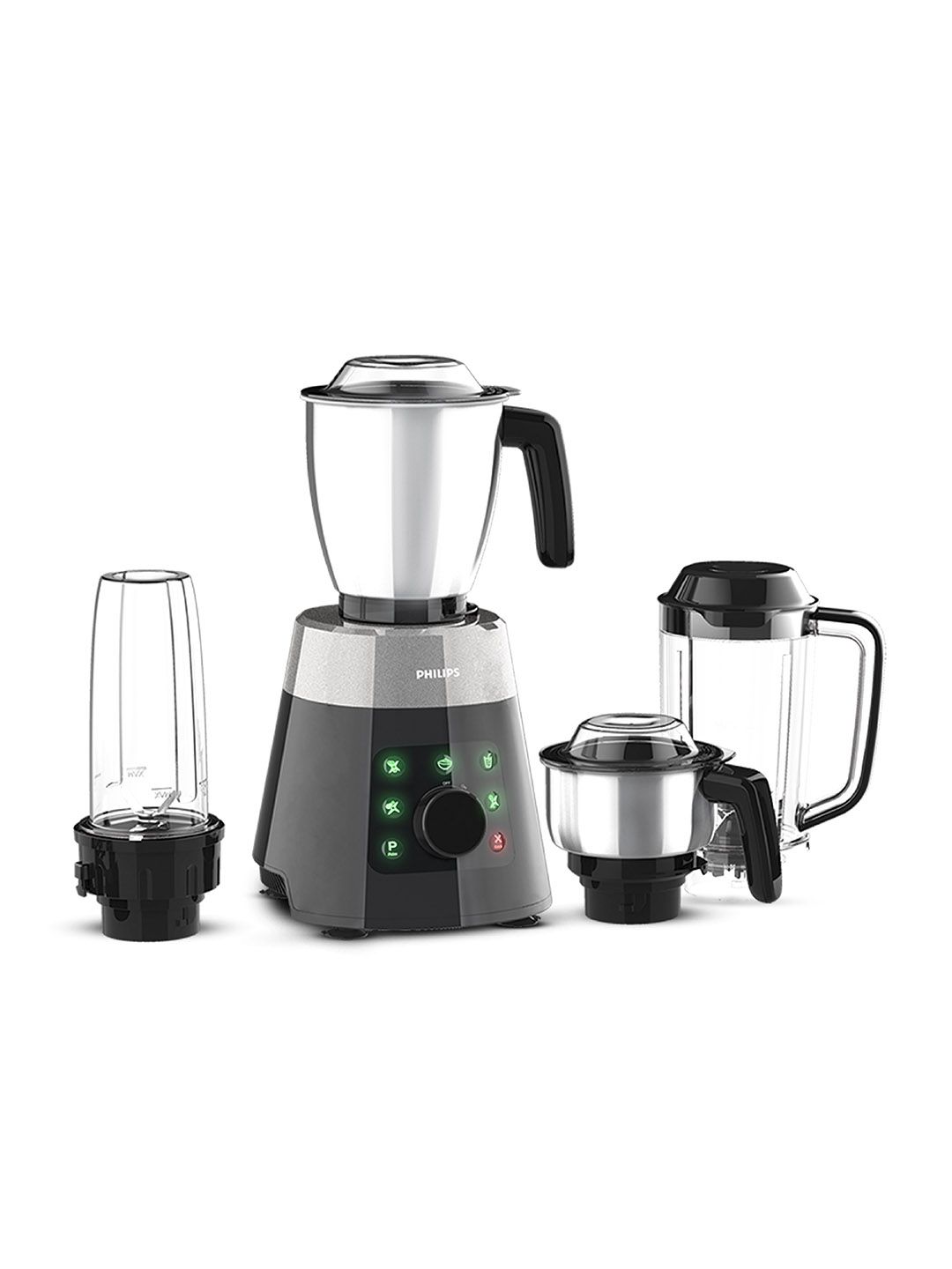price history - Philips Hl7777/00 Black Stainless Steel Smart Touch Mode 4 Jars Wet and Dry Grinder with Juicer-750W