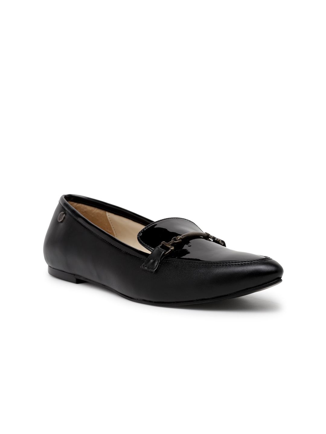 BEAVER Buckled Pointed Toe Ballerinas