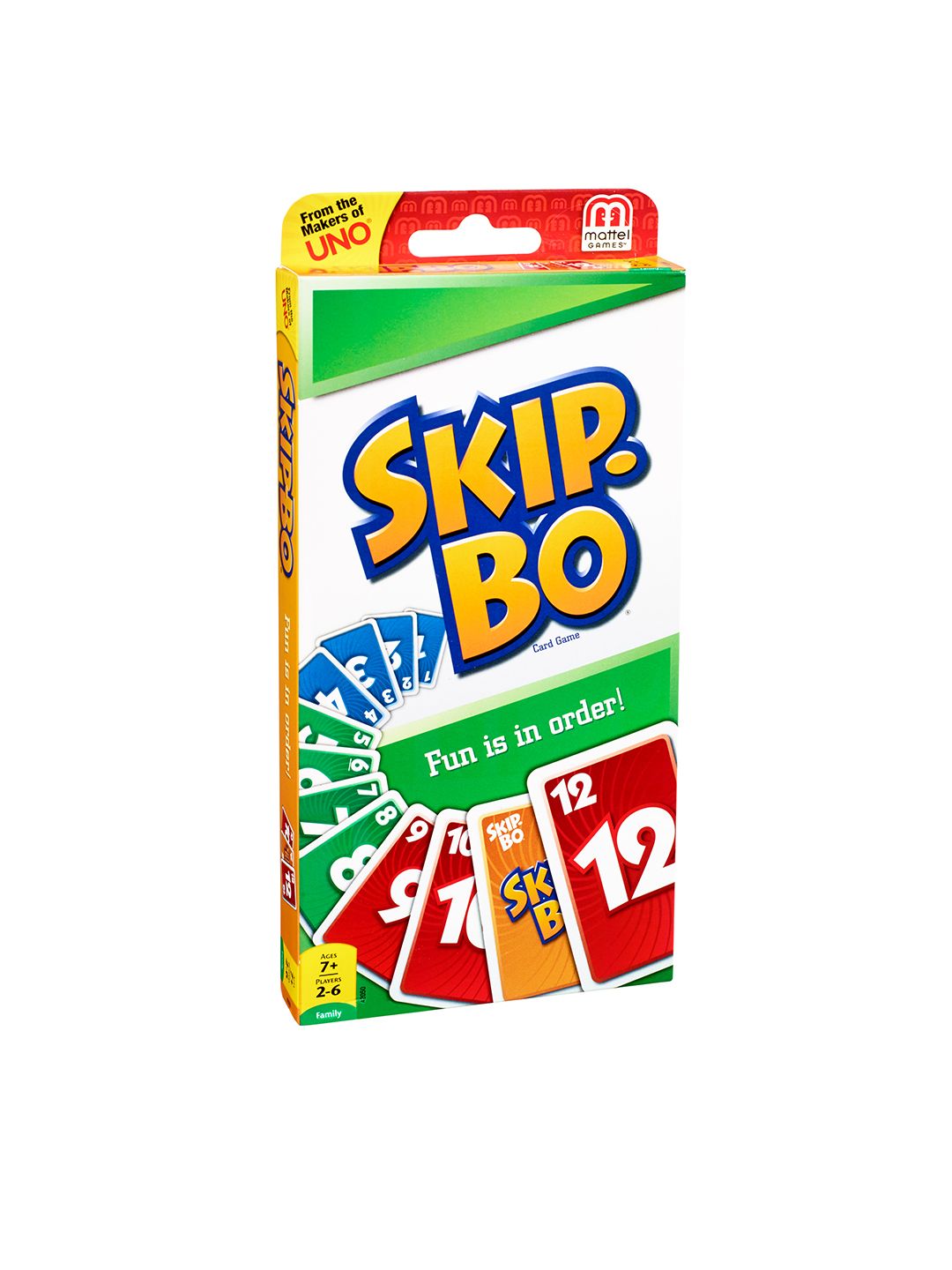 Mattel Games Multicoloured Skip Bo Card Game