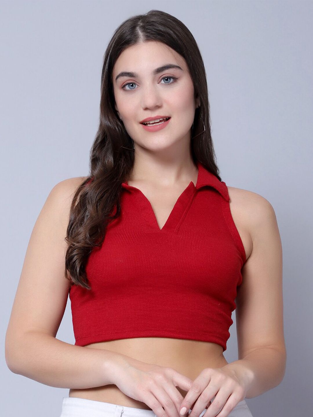 DIAZ Crop Fitted Top Price in India