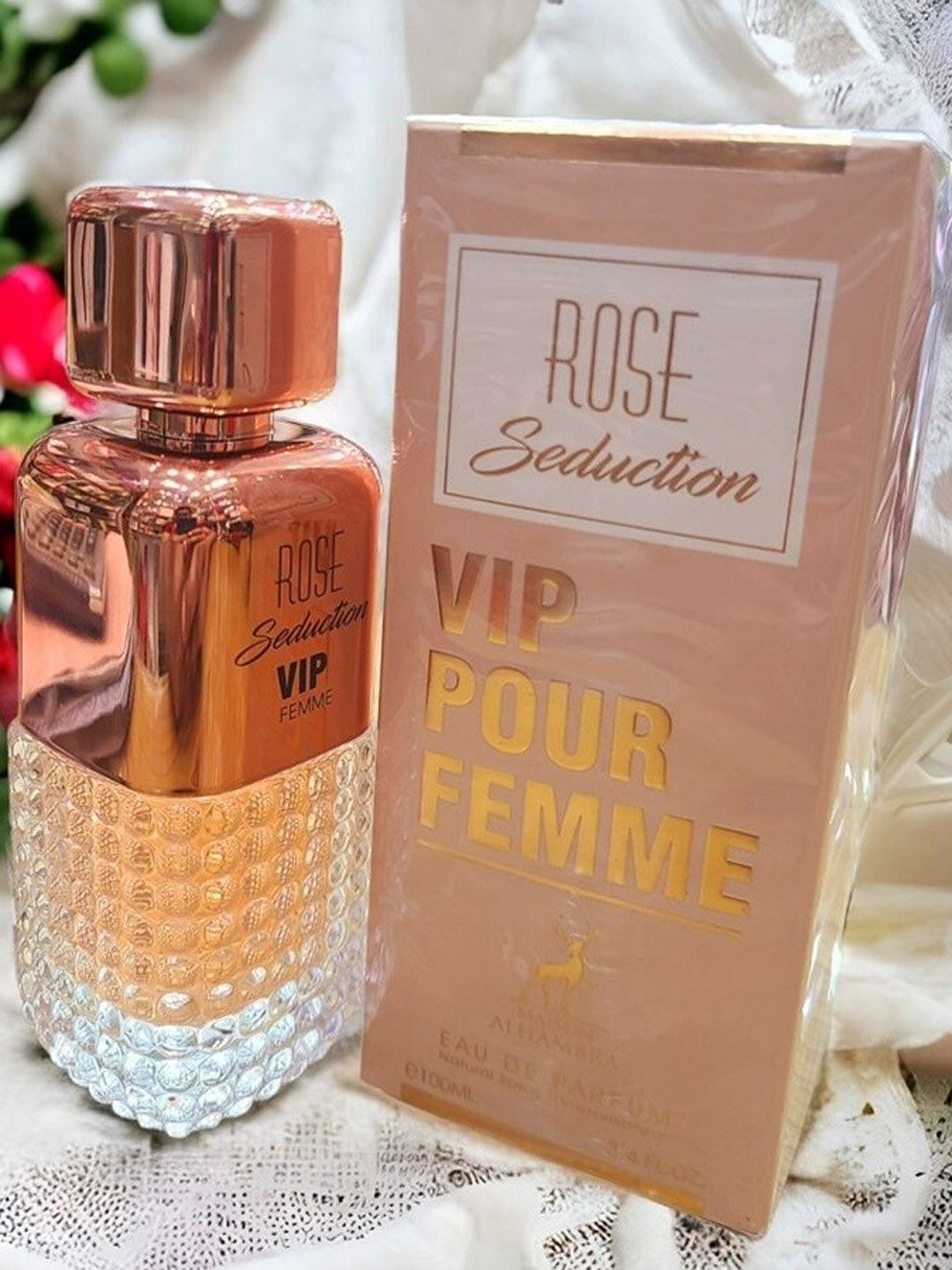 Buy Lattafa Women Maison Alhambra VIP Rose Seduction Eau De Parfum