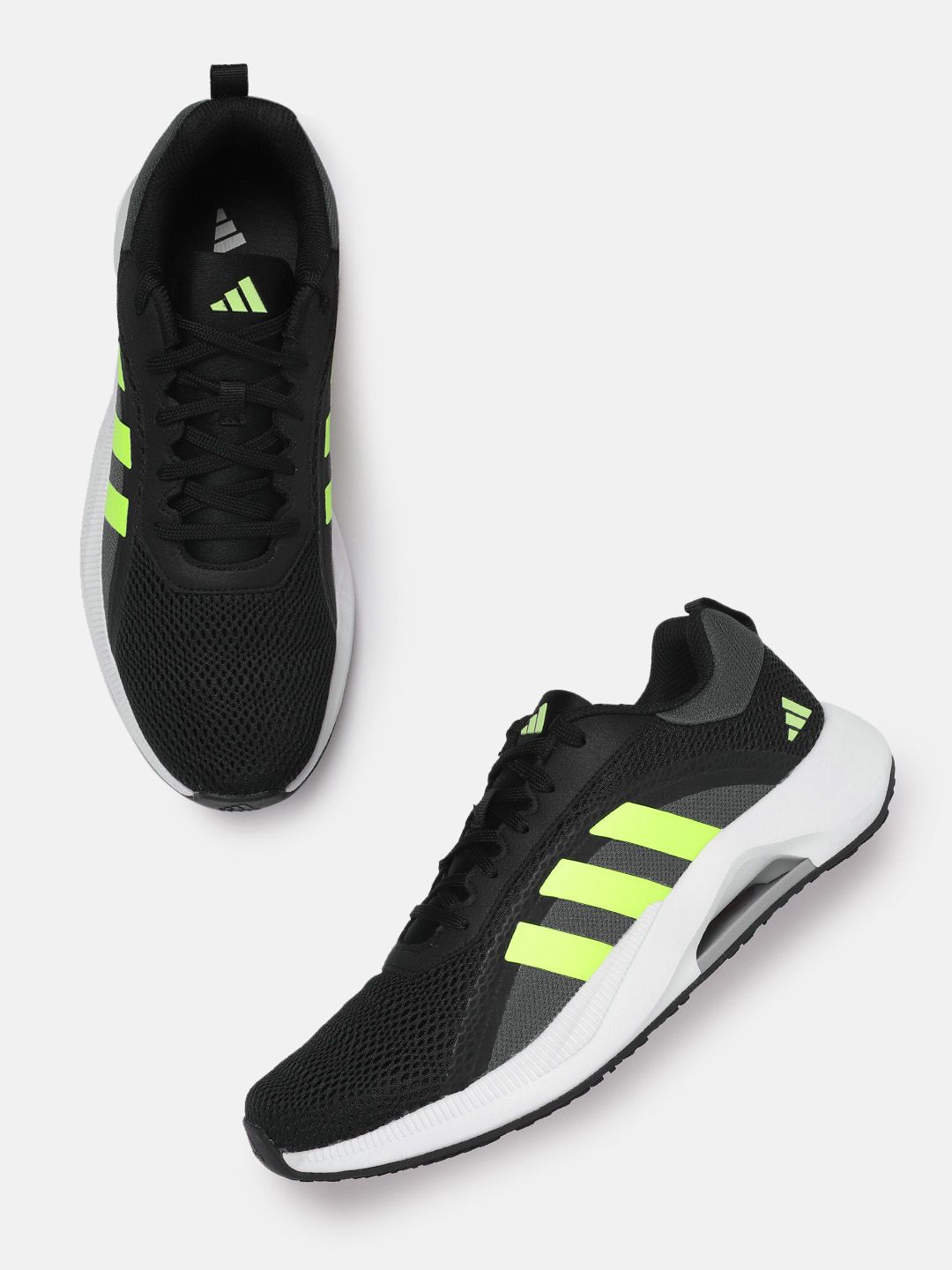 ADIDAS Men Woven Design Step-N-Pace Running Shoes
