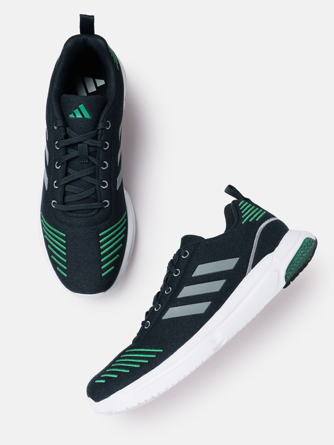 ADIDAS Men Woven Design Adi Revup Running Shoes