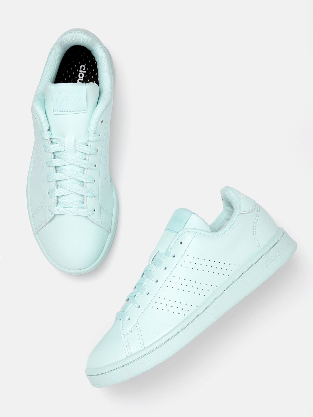 ADIDAS Women Leather Tennis Advantage Shoes