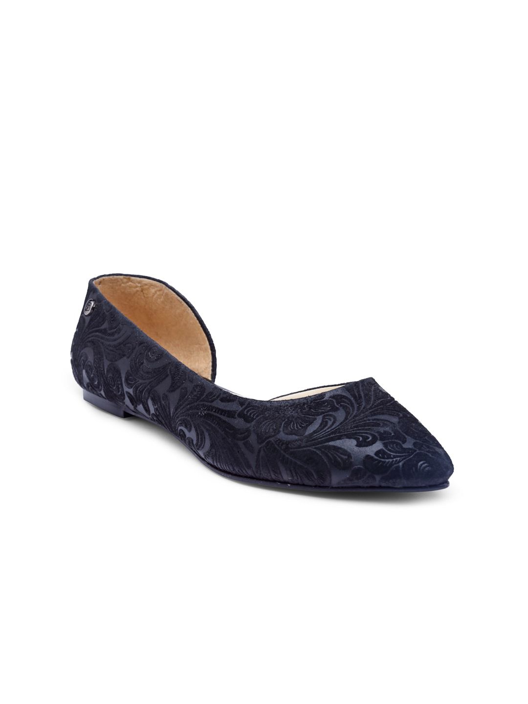 BEAVER Printed Leather Ballerinas