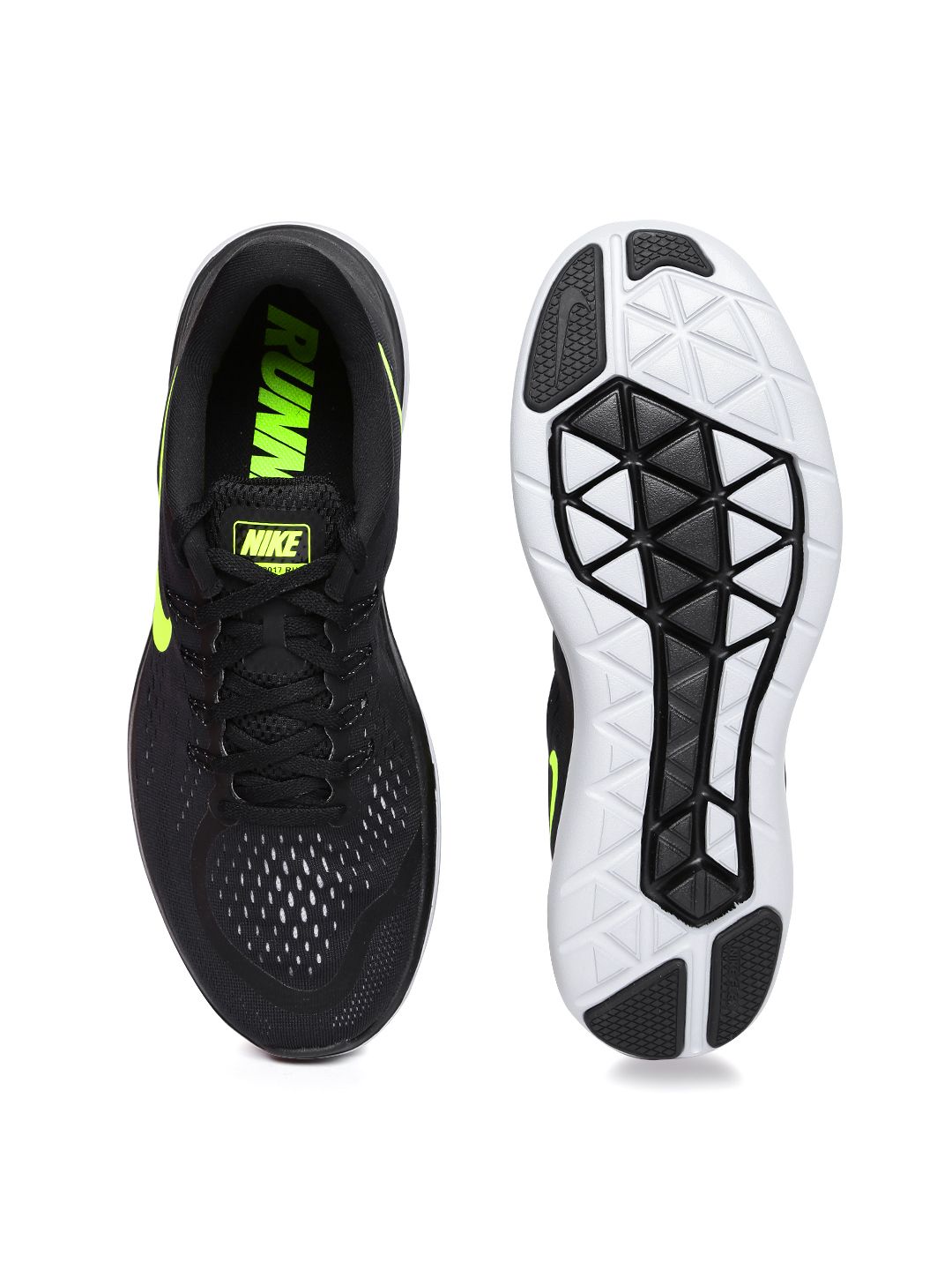 nike flex 2017 black