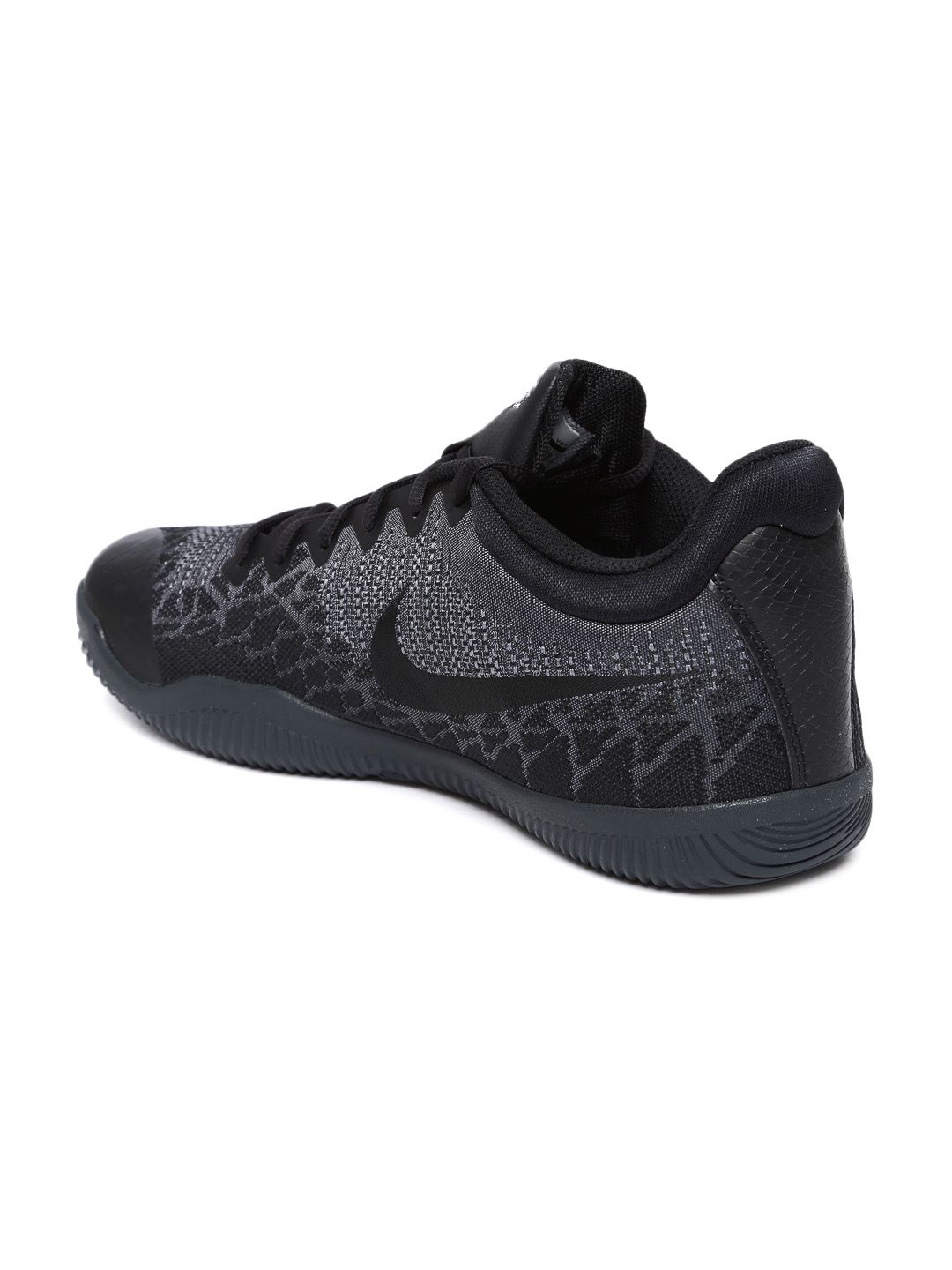 Buy Nike Men Grey & Black MAMBA RAGE Basketball Shoes - Sports