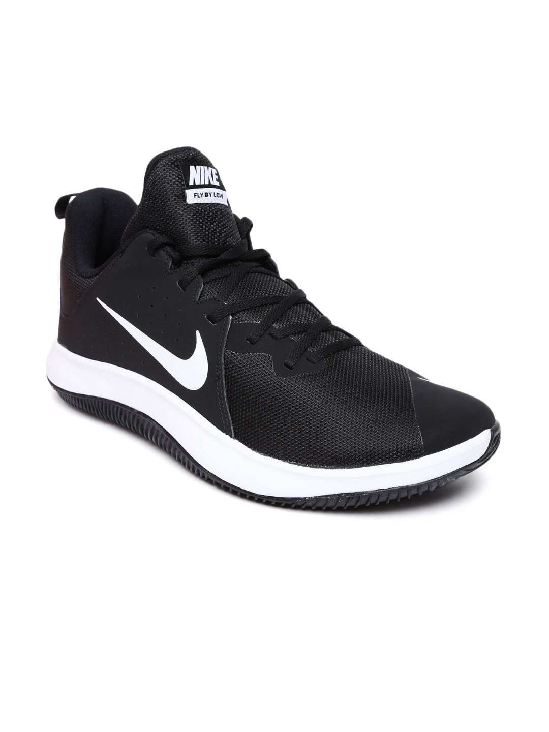 black and white nike shoes