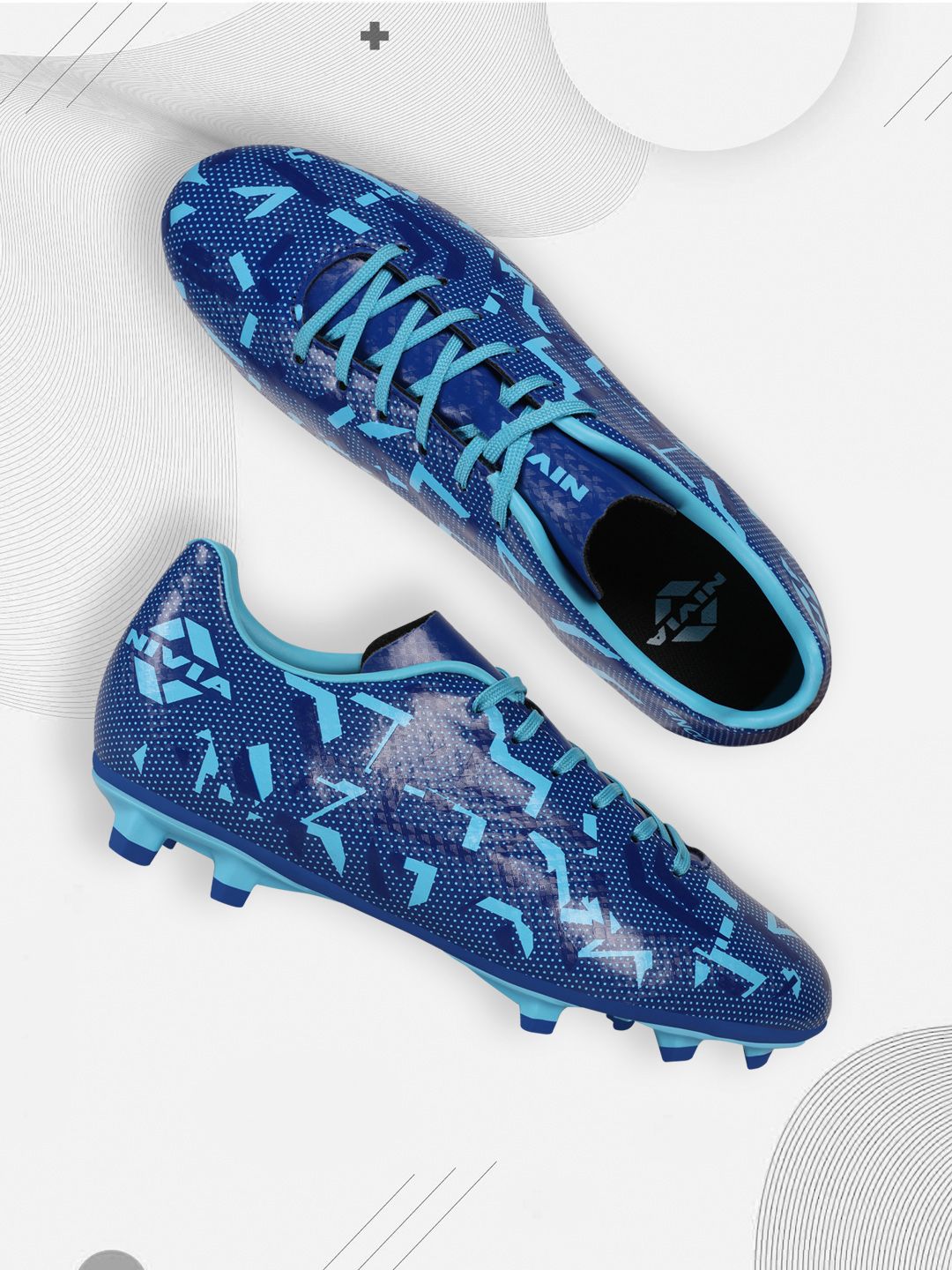 NIVIA Encounter 10.0 with Lightweight Football Shoes For Hard & Grassy Surfaces