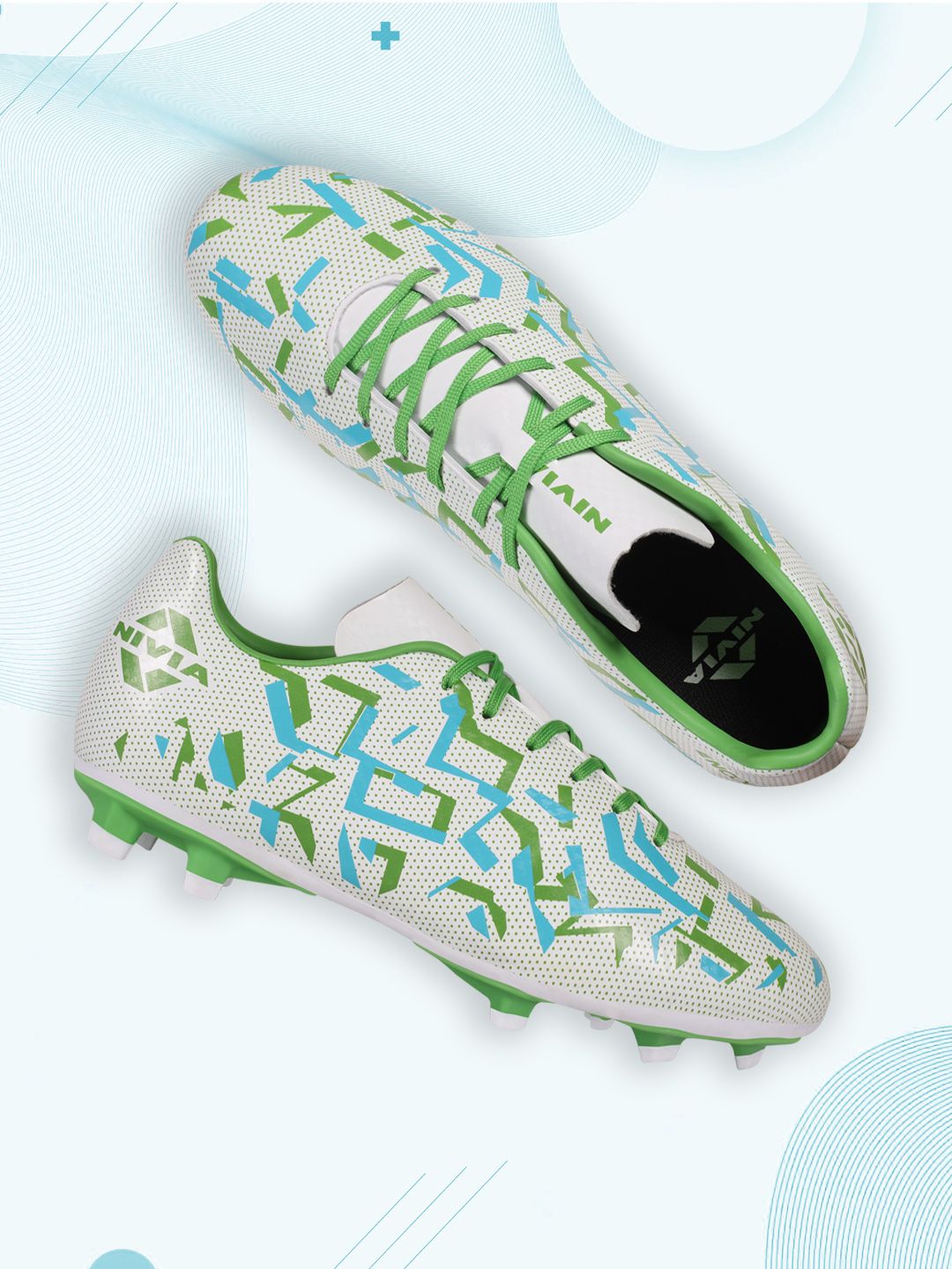 NIVIA Encounter 10.0 with Lightweight Football Shoes For Hard & Grassy Surfaces