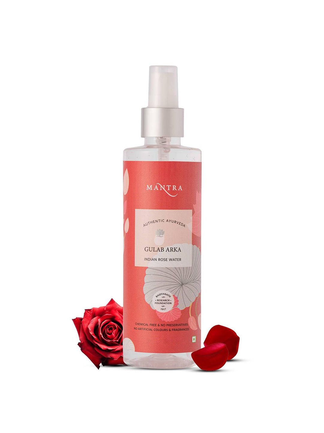 Mantra Herbal Gulab Arka Indian Rose Water Toner - 100ml