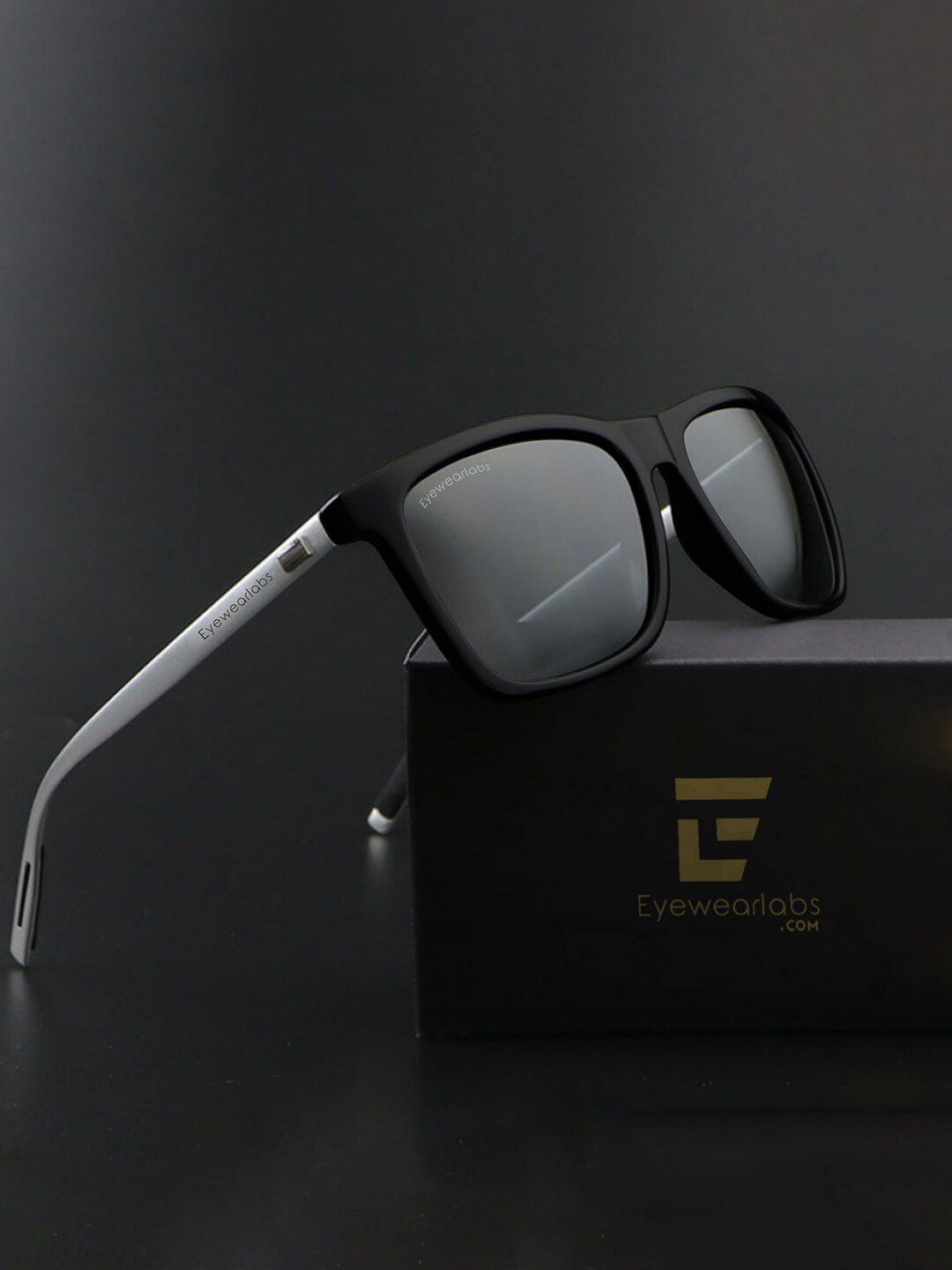 Eyewearlabs Wayfarer Lens with Polarised and UV Protected Sunglasses SC1EL1012