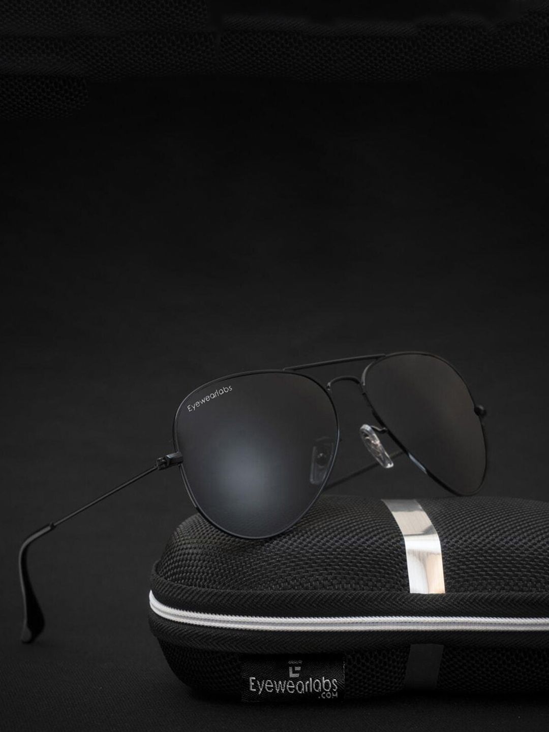 Eyewearlabs Aviator Lens with Polarised and UV Protected Sunglasses SB111SC1EL1011