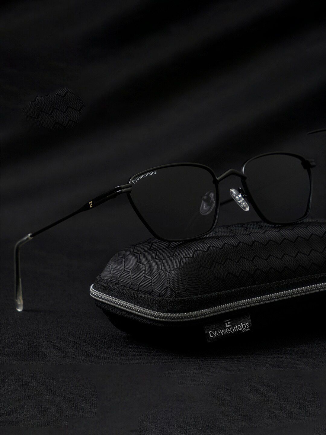 Eyewearlabs Rectangle Lens with Polarised and UV Protected Sunglasses SC1EL1143