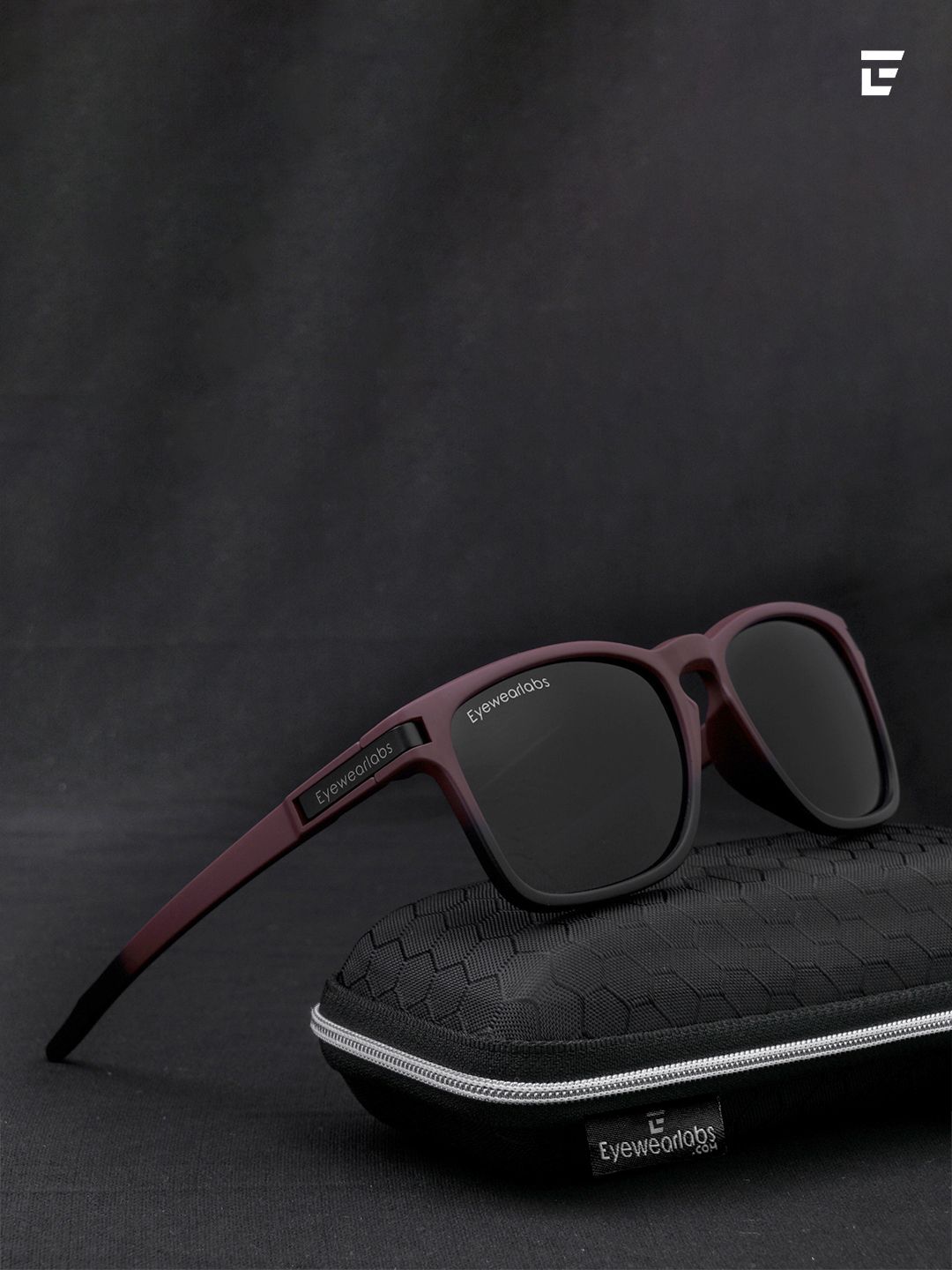Eyewearlabs Oversized Lens with Polarised and UV Protected Sunglasses SC1EL1148