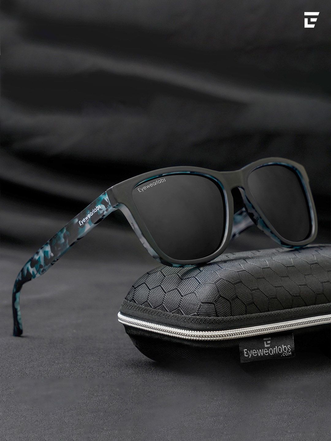 Eyewearlabs Lens with Polarised and UV Protected Sunglasses SC2EL1136