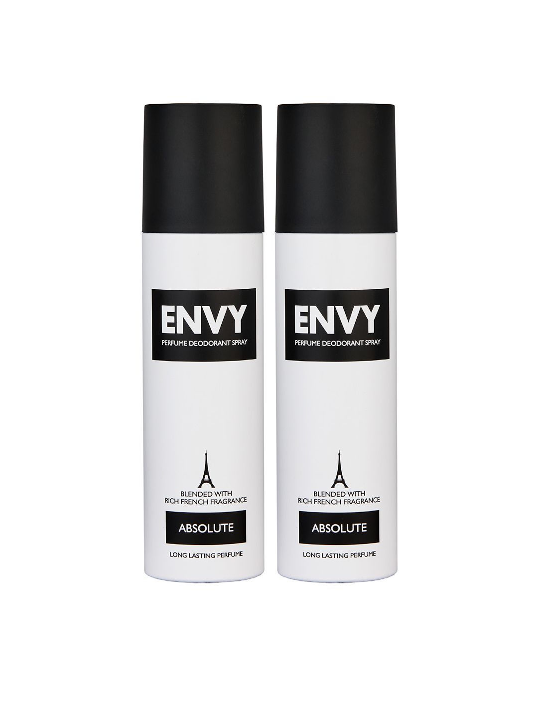 Envy Men Set of 2 Absolute Long-Lasting Perfume No Gas Deodorant Spray - 115g each