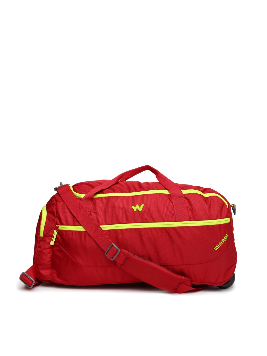 Wildcraft Wildcraft Unisex Red Rover 2 Duffel Bag with Skate Wheels