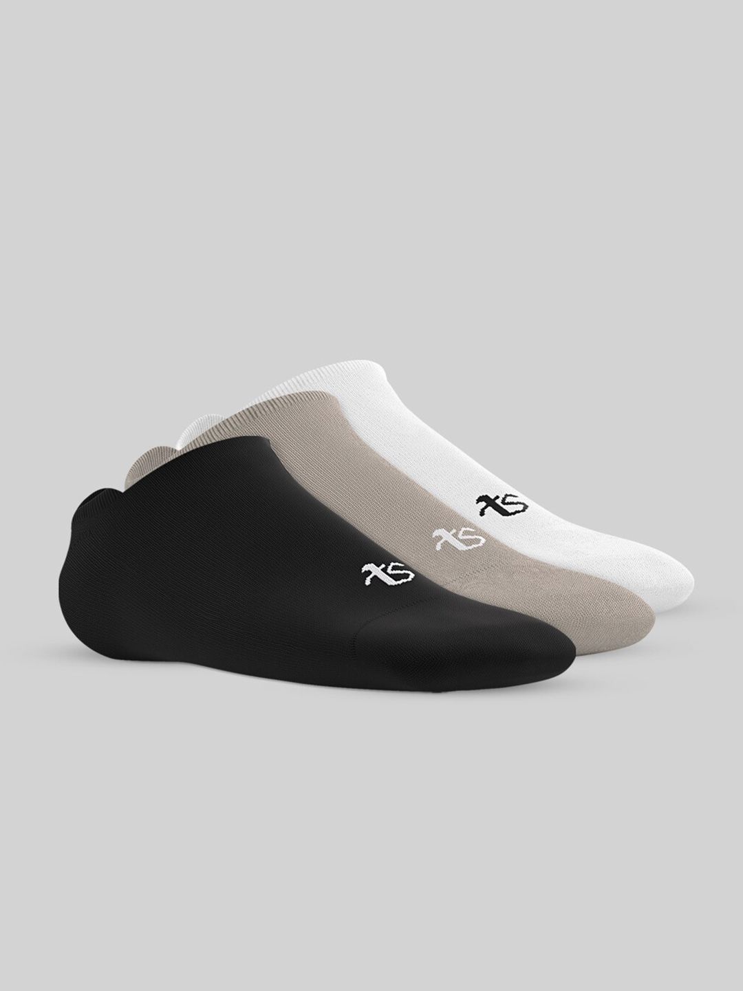 TalkingSox Pack Of 3 Shoe Liners Socks