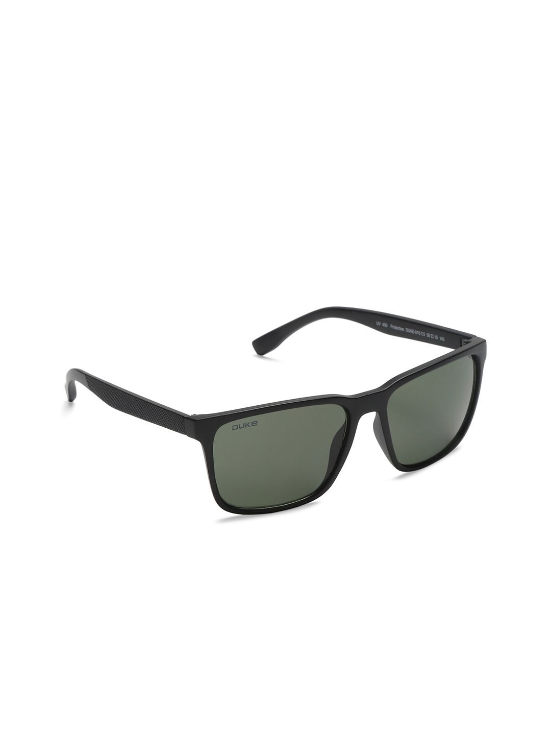 Duke Full Rim Rectangle Sunglasses with UV Protected Lens DUKE-010-C5