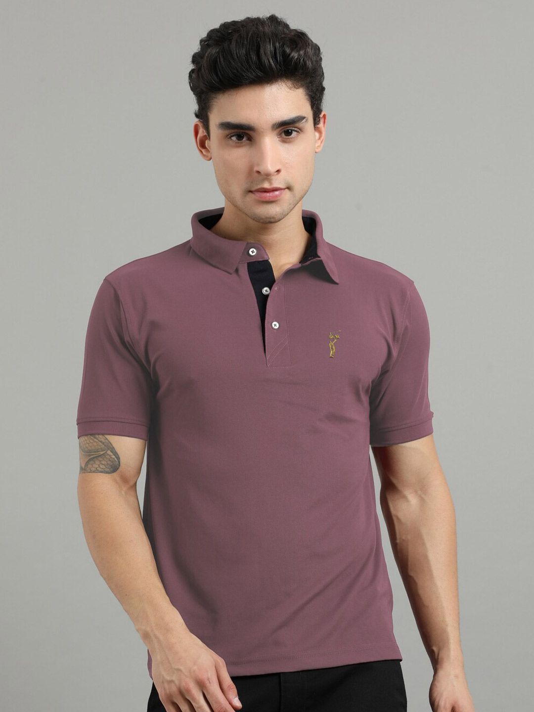 STELLERS Polo Collar Dry Fit T-shirt