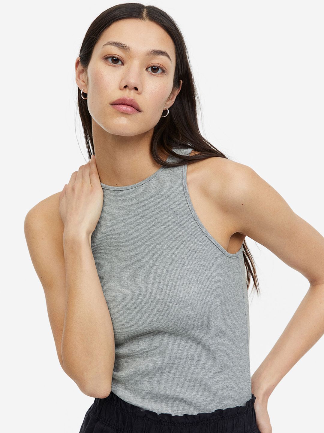 H&M Ribbed Vest Top Price in India