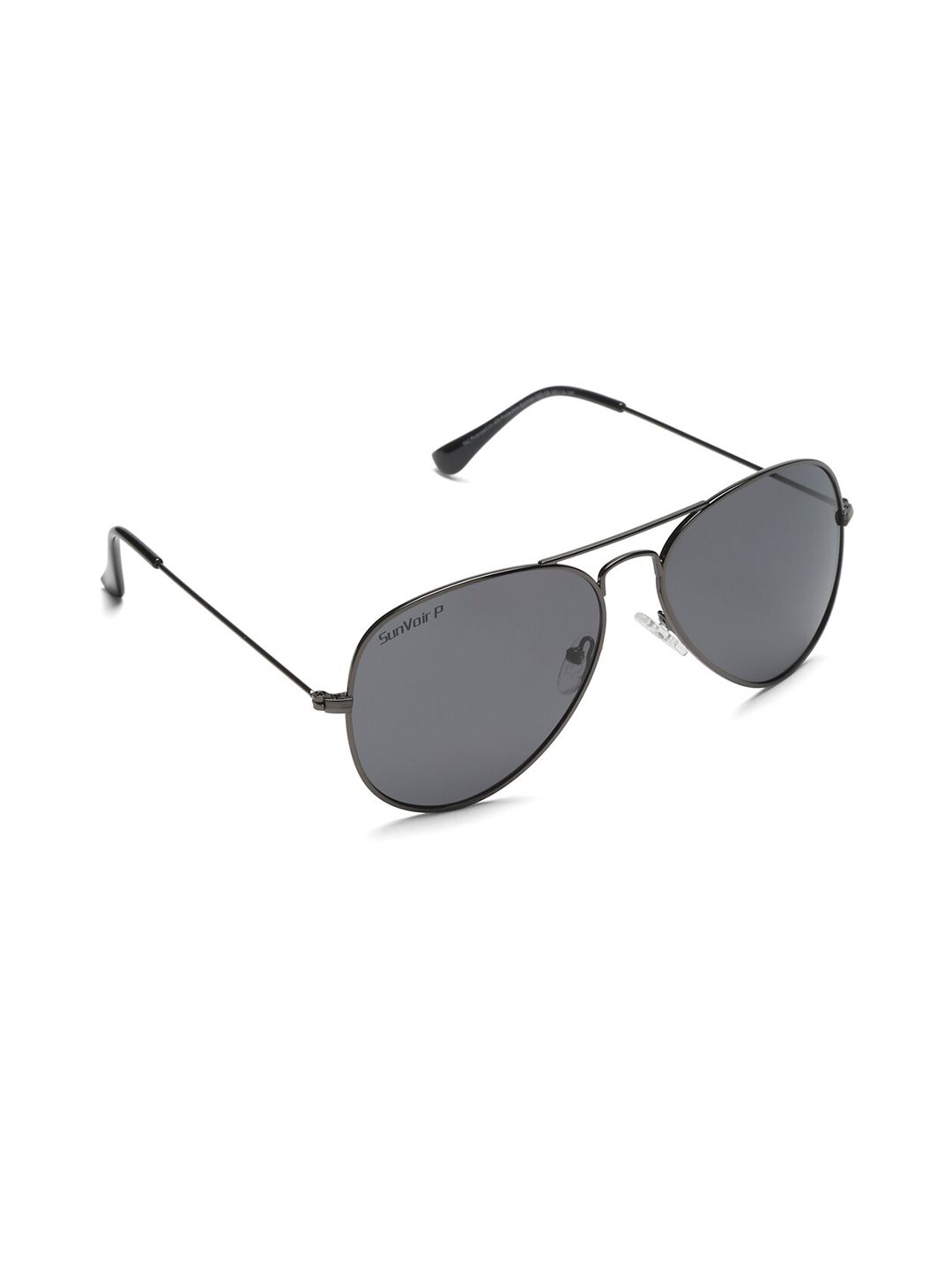 SUNNIES Aviator Sunglasses with Polarised Lens SUNNIES-020-C8-Black