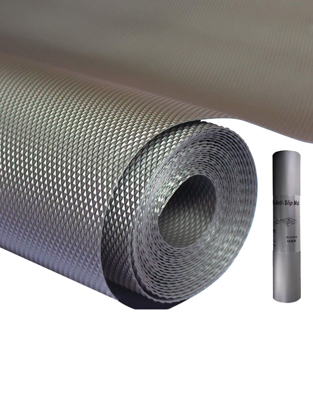 DALUCI Grey Anti-Slip Bathroom & Kitchen Cabinet Drawer Mat Liner Sheet Roll