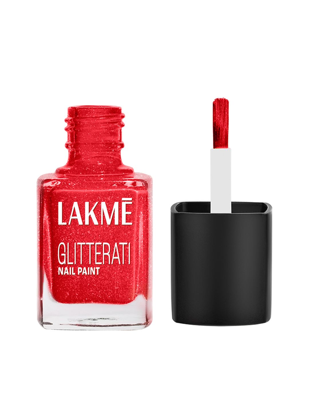 Lakme Glitterati Collection Nail Paint For High Glam, 12ml - Fireball 114