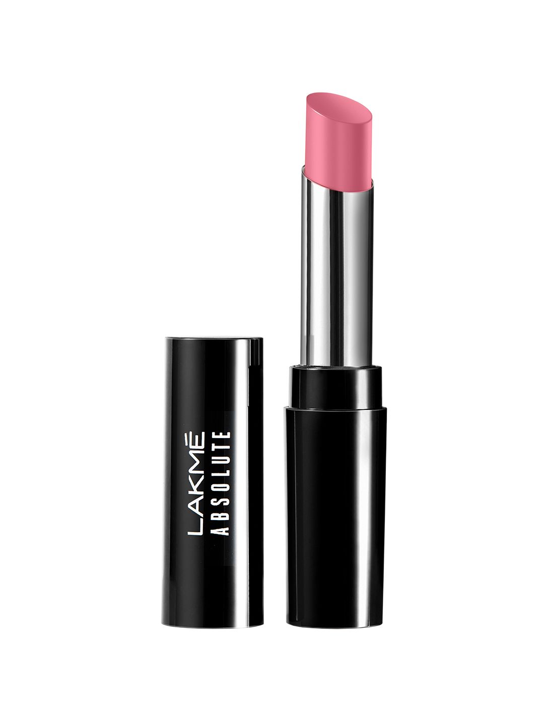 Lakme Absolute Skin Dew Satin Lipstick with Hyaluronic Acid & Avocado Oil - Pink Femme