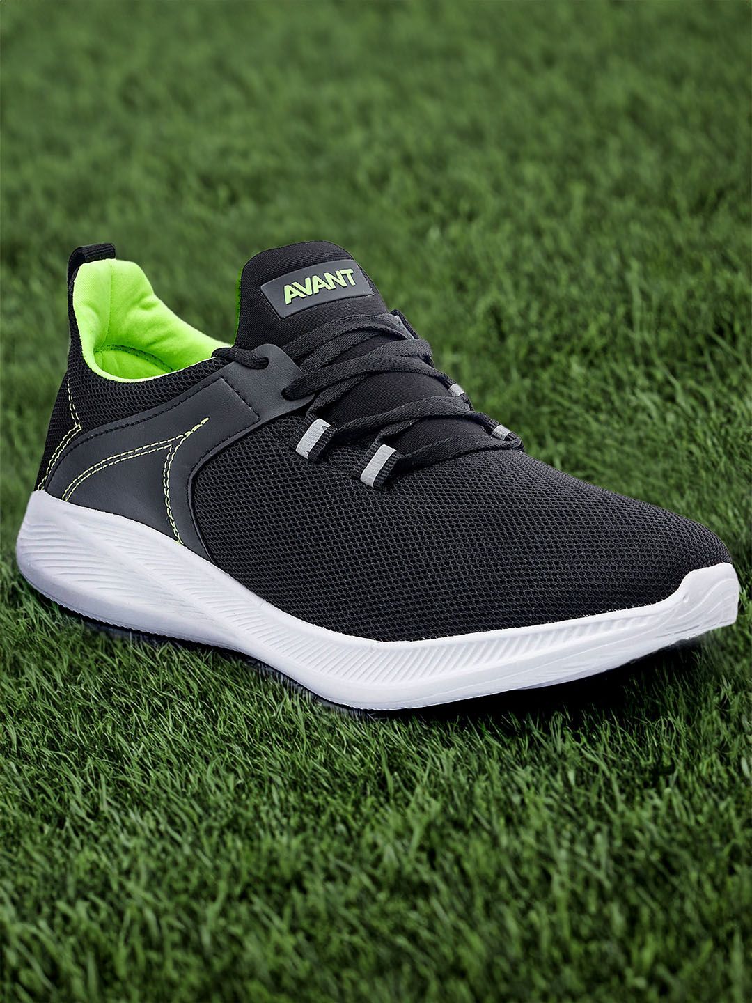 AVANT Men's Black UltraFlex Casual Shoes