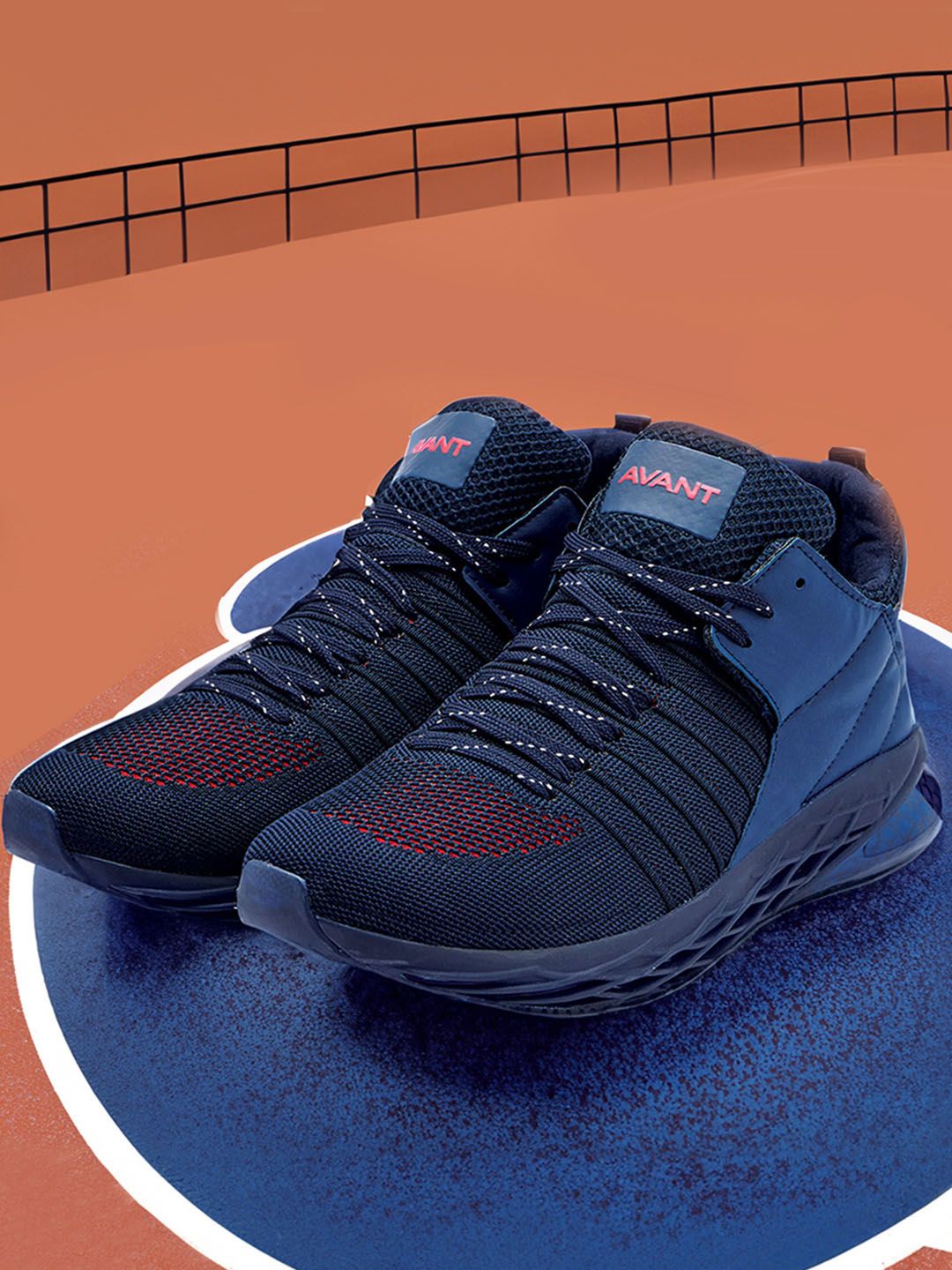 AVANT Men's Navy Everest Casual Shoes
