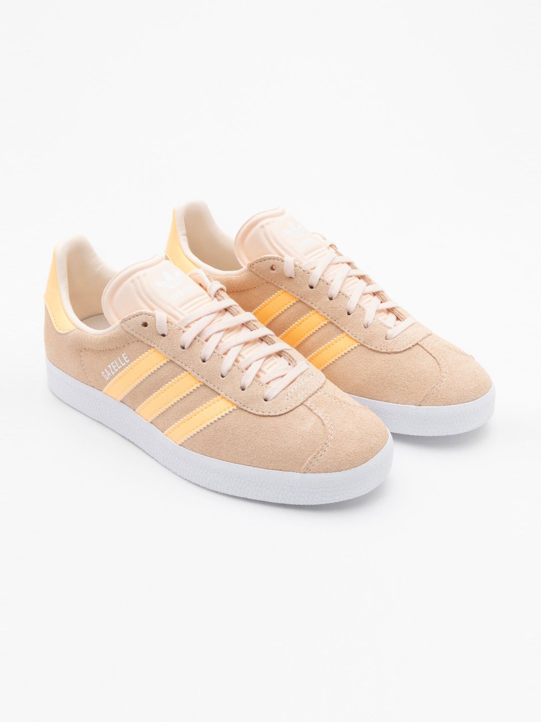 ADIDAS Originals Women GAZELLE Suede Contrast Sole Sneakers