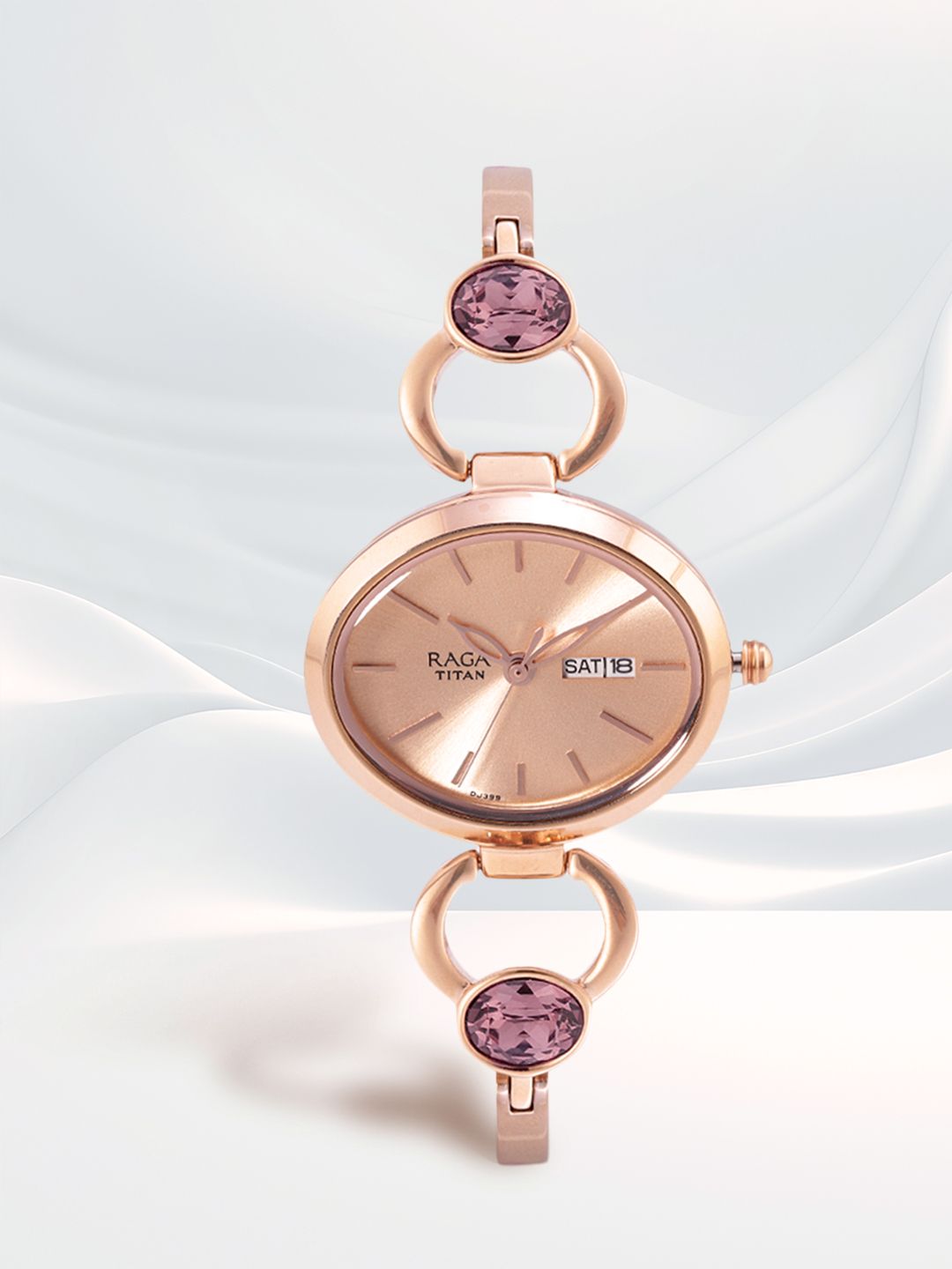 Titan Titan Women Bracelet Style Straps Analogue Watch NR2621WM01