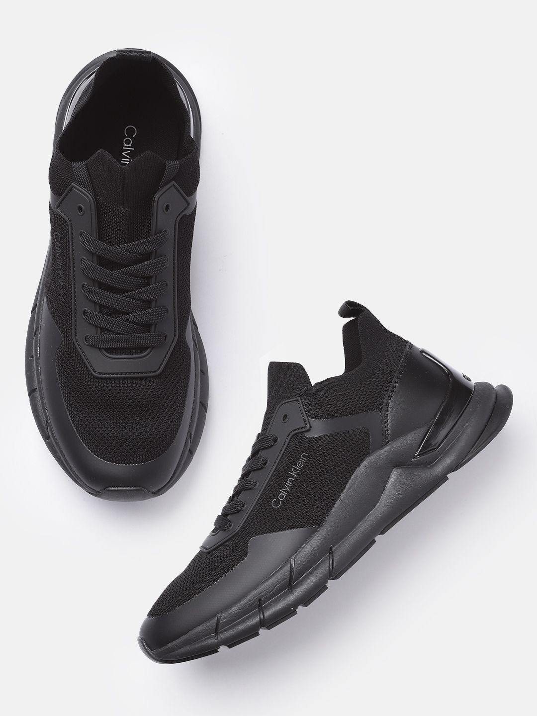 Calvin Klein Men Solid Sneakers