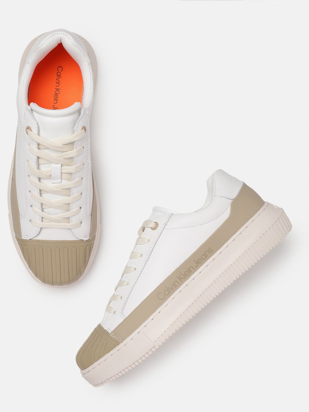 Calvin Klein Men Colourblocked Sneakers