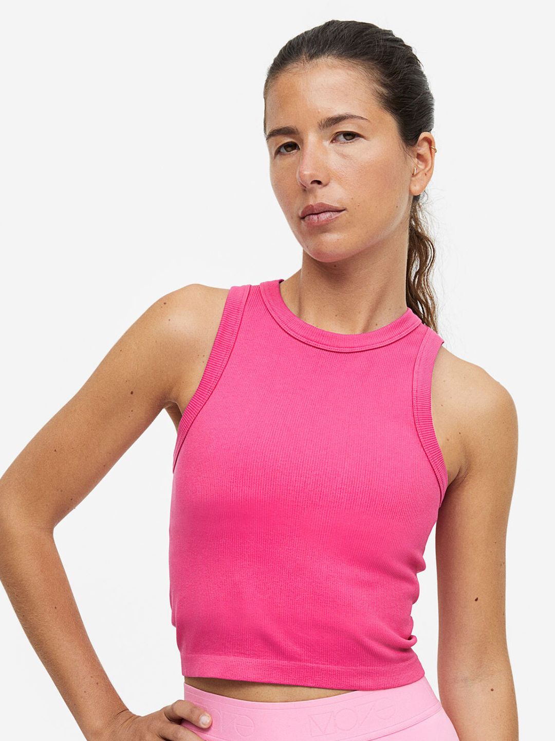 H&M DryMove Seamless Sports vest top Price in India