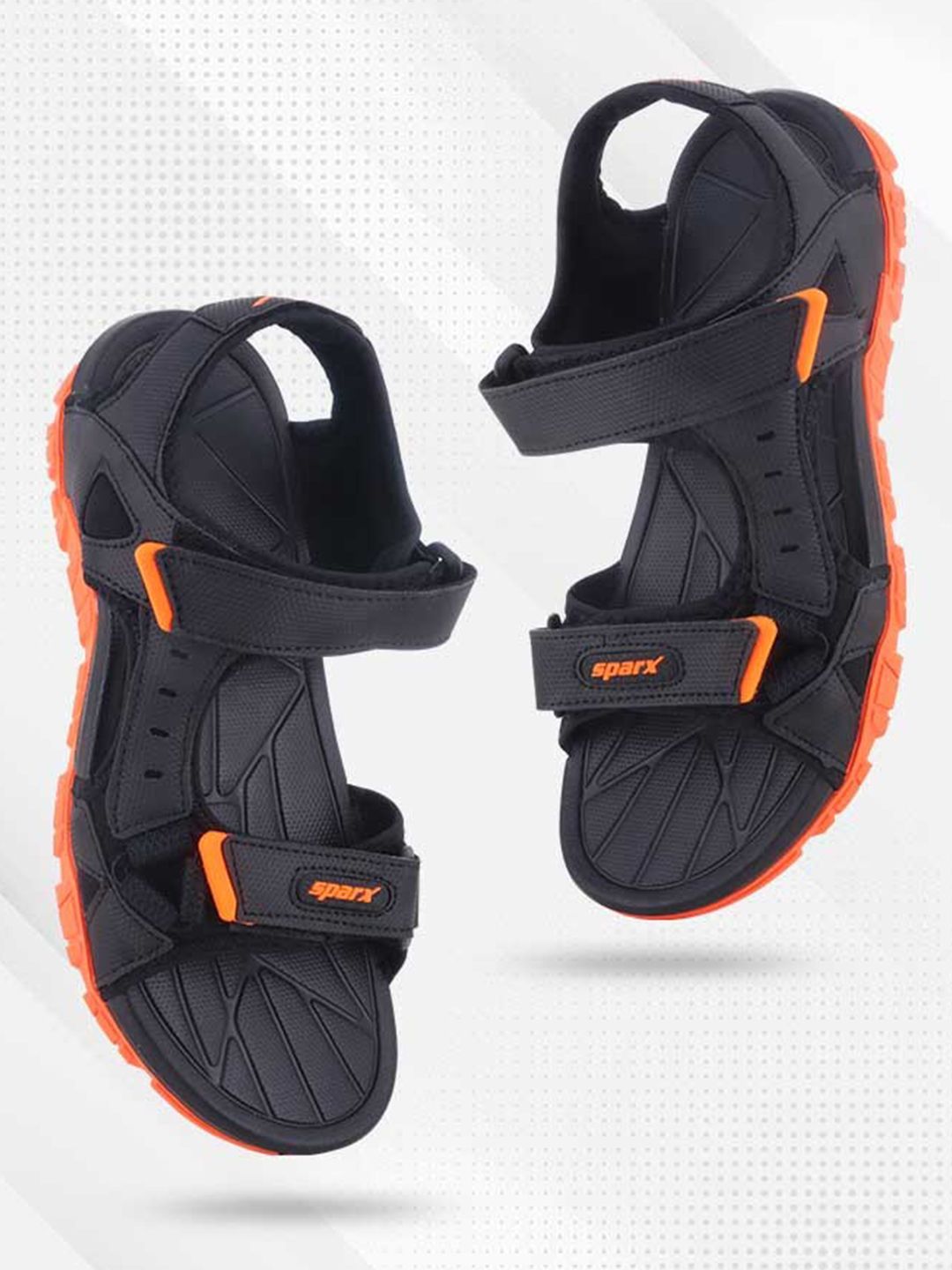 Sparx Men Textured Sports Sandals