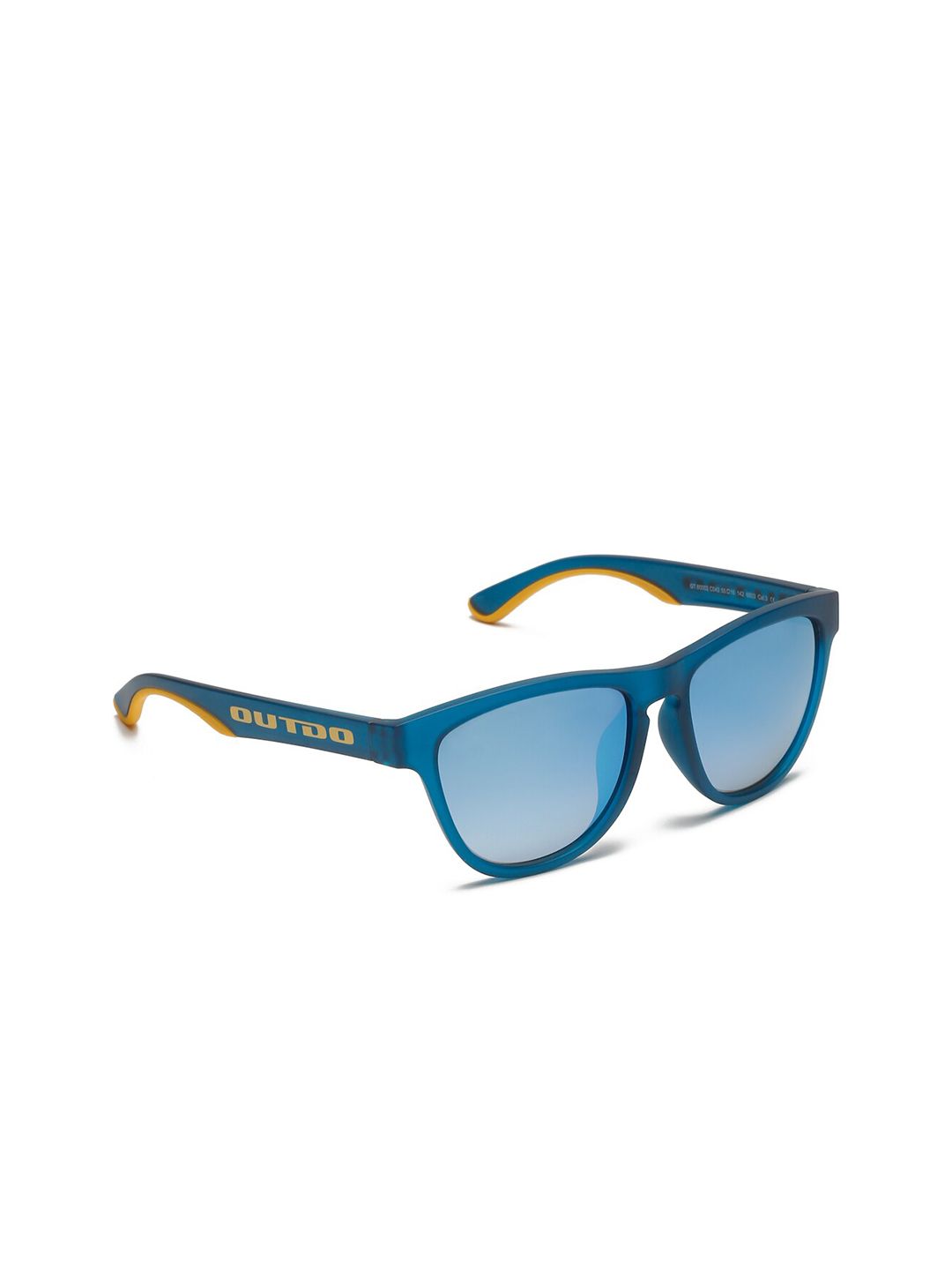 SUNNIES Half Rim Square Sunglasses with Polarised & UV Protection GT.60002-C043-6A01