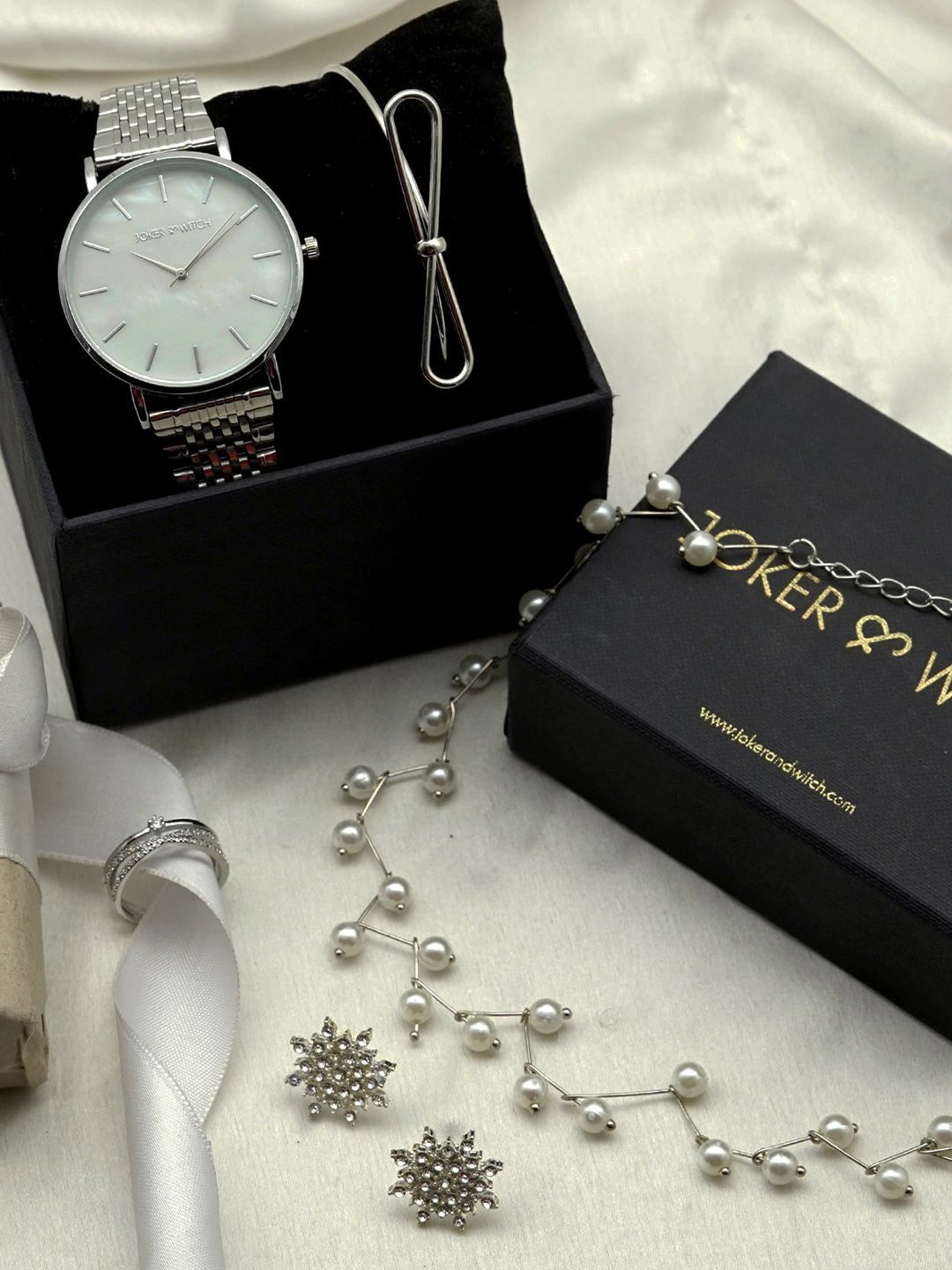 JOKER & WITCH Women Analogue Watch Gift Set